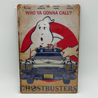 Ghostbusters Stay Puft Ghost and Ecto 10' metal sign Factory Entertainment