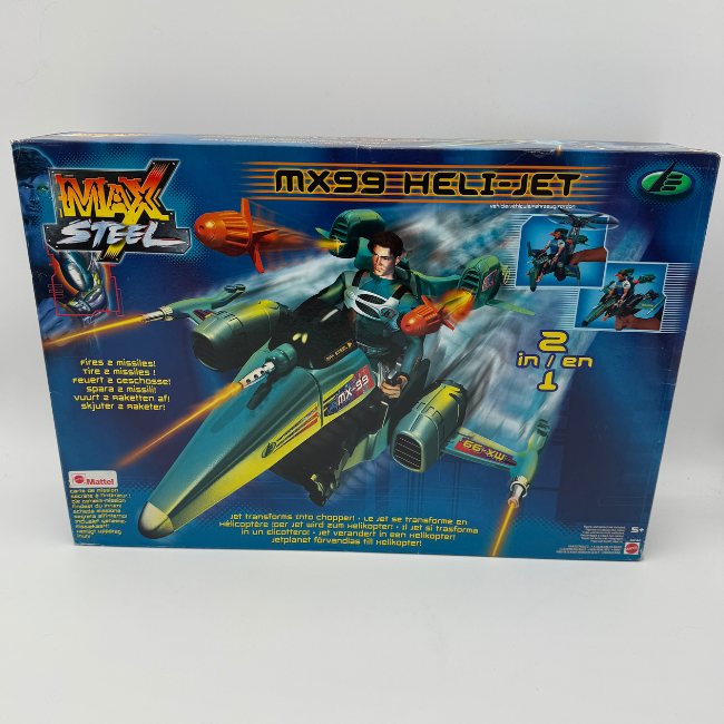 Max Steel MX99 Heli-Jet Playset