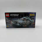 LEGO 77256 Speed Champions Time Machine Back to the Future Boxed Complete