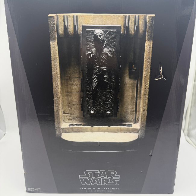 Star Wars Sideshow Collectables Han Solo In Carbonite 1112/2000 1/6 Scale Action Figure / Bust
