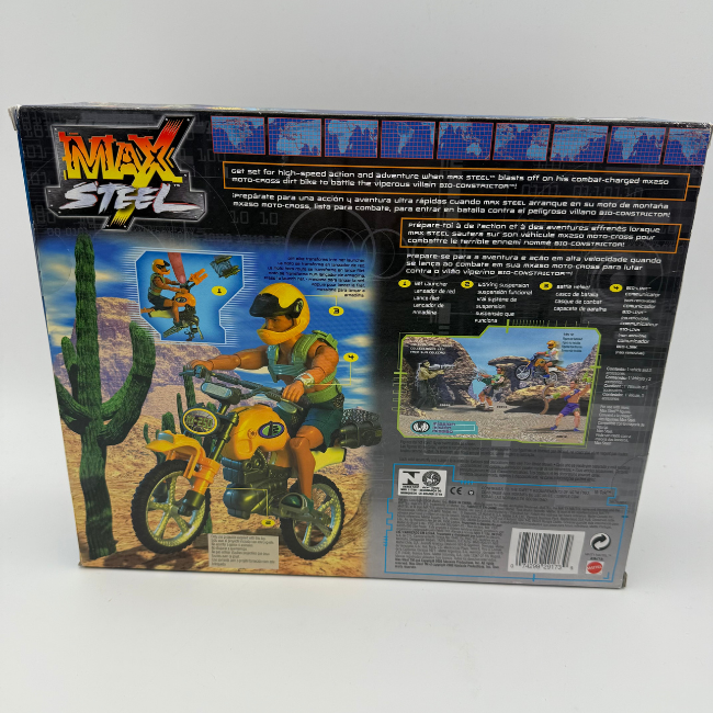 Max Steel MX250 Moto-cross Playset