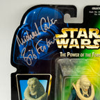 Star Wars POTF Michael Carter Signed Bib Fortuna New Carded