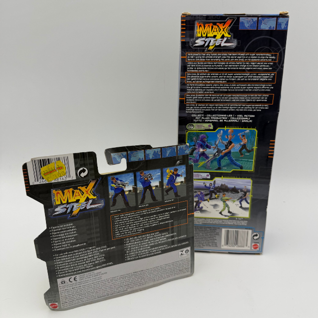 Max Steel N-Tek Agent + Guitar Accessory Pack