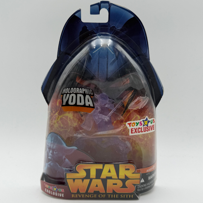 Star Wars ROTS Holographic Yoda Action Figure