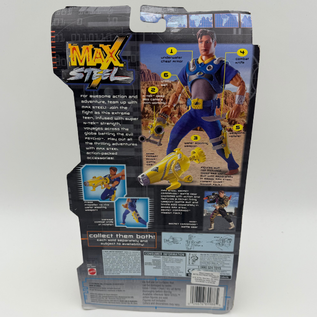 Max Steel Combat Diver Accessory Pack