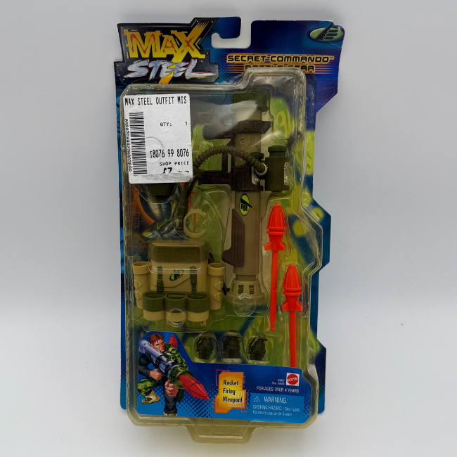 Max Steel Secret Commando gear Battle Accessory Pack