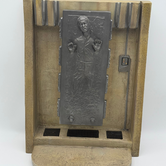 Star Wars Sideshow Collectables Han Solo In Carbonite 1112/2000 1/6 Scale Action Figure / Bust