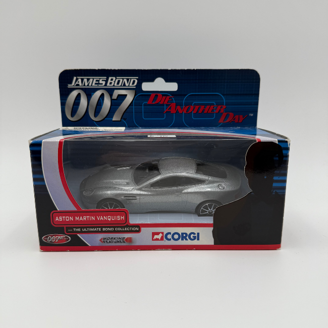 James Bond 007 Corgi Aston Martin Vanquish Diecast Car