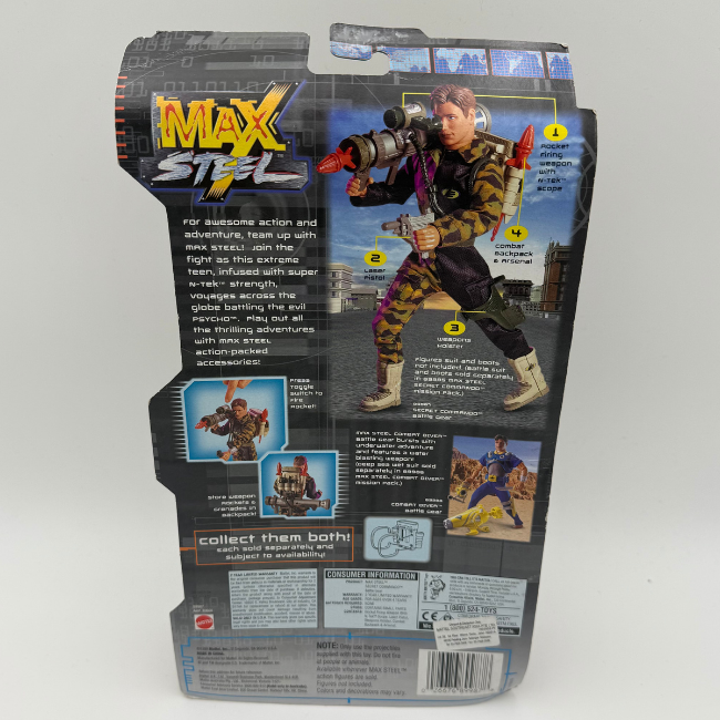 Max Steel Secret Commando gear Battle Accessory Pack