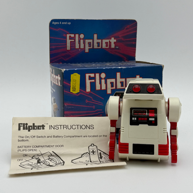 Flipbot Tomy Vintage 1985 Robot