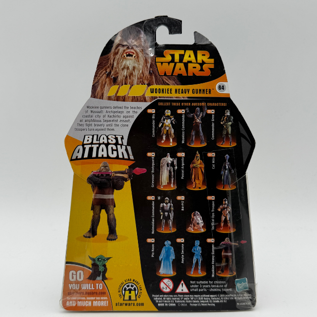 Star Wars ROTS Wookie Heavy Gunner Action Figure