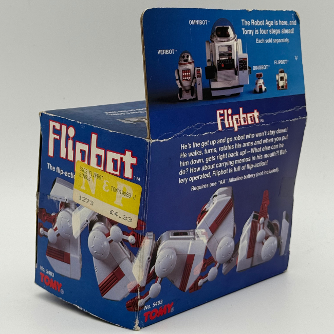 Flipbot Tomy Vintage 1985 Robot