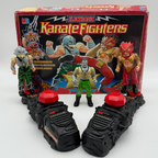 Electronic Karate Fighters Vintage Retro Game + Extra Figure