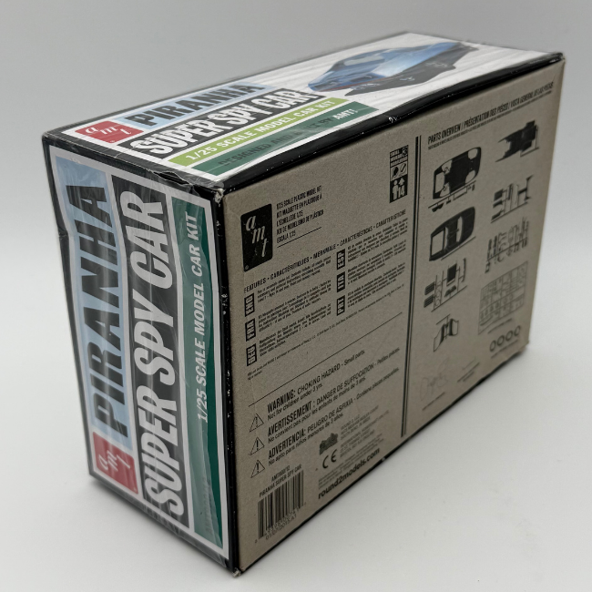 The Man From U.N.C.L.E AMT 1/25 Piranha Super Spy Car model kit