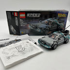 LEGO 77256 Speed Champions Time Machine Back to the Future Boxed Complete