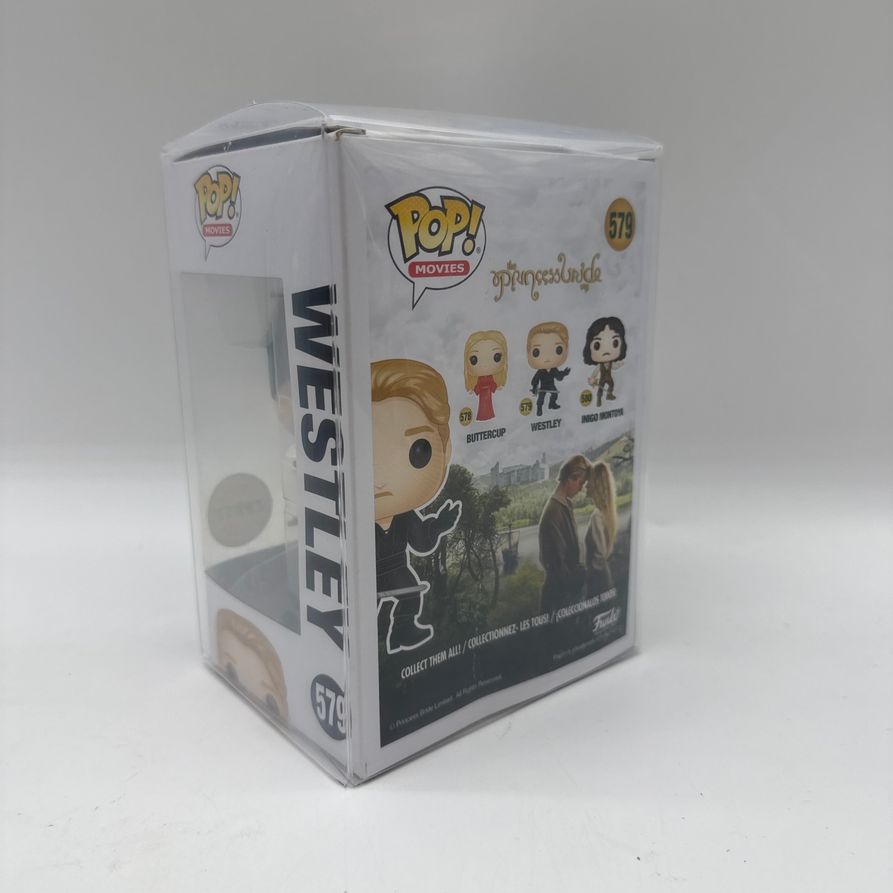 The Princess Bride Funko Pop Westley 579 Limited Chase + Protector