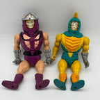 Vintage Galoob 1984 The Infaceables Torto & Brainor Action Figures