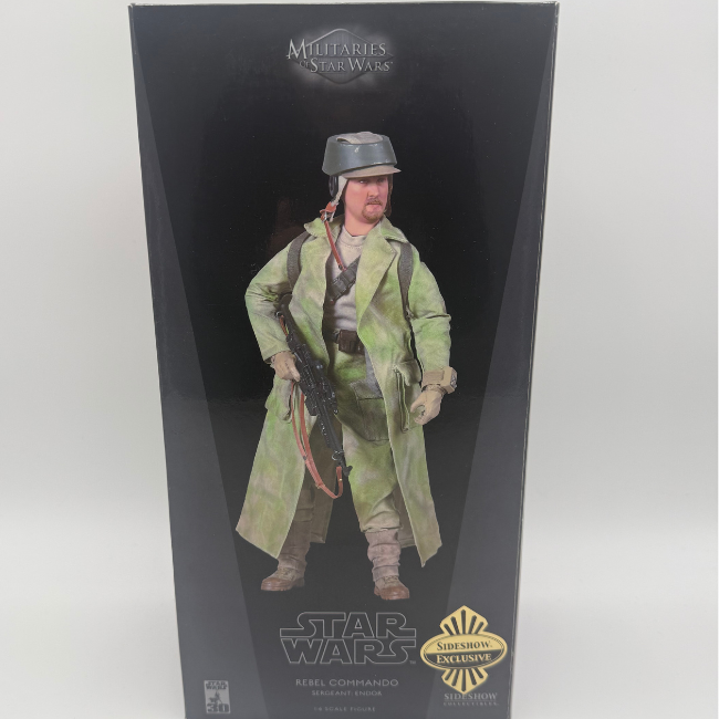 Star Wars Sideshow Collectables Rebel Commando Sergeant Endor 1/6 Scale Action Figure