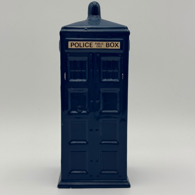 Doctor Who Vintage Ceramic Tardis Police Box Money Bank