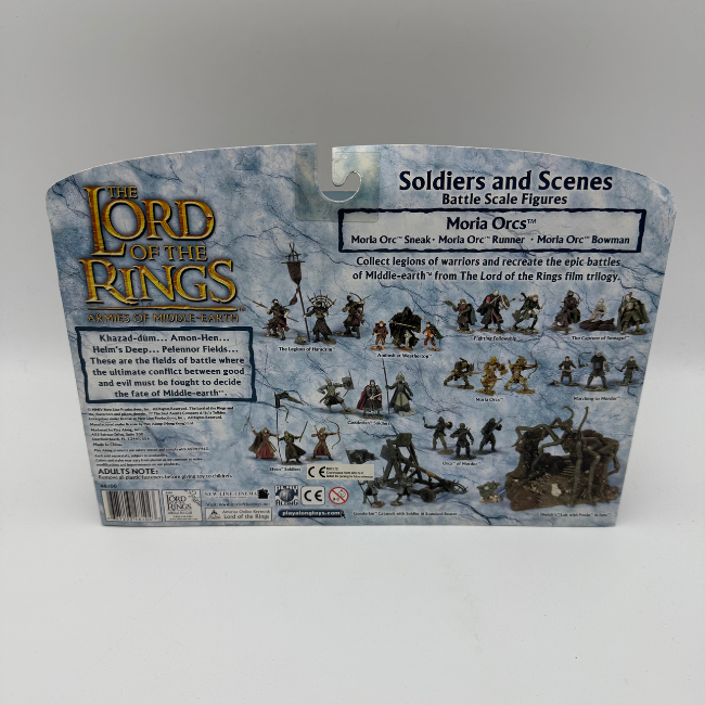 Lord Of The Rings Soldiers and Scenes Moria Orcs