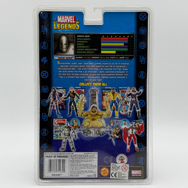 Marvel Legends Toybiz Mojo Series Iron Man First Appearance Action Figure