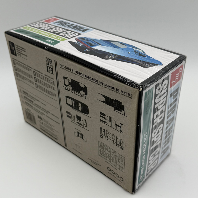 The Man From U.N.C.L.E AMT 1/25 Piranha Super Spy Car model kit