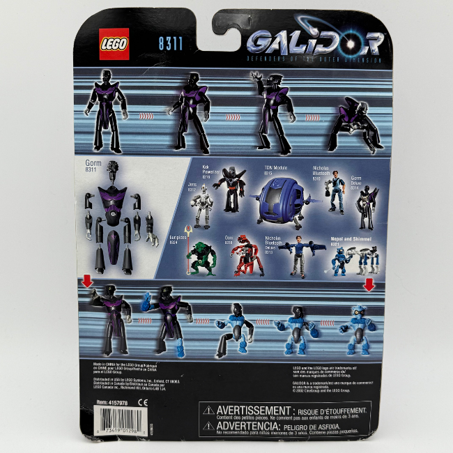 LEGO Galidor 8311 Gorm Sealed Set