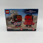 LEGO Brickheadz 40668 Captain America Red Hulk Boxed Complete