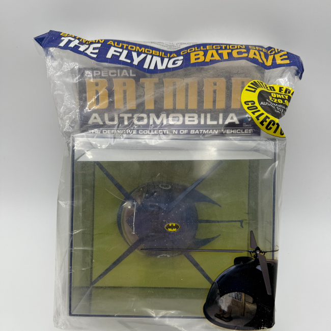 Batman Automobilia The Flying Batcave with Magazine