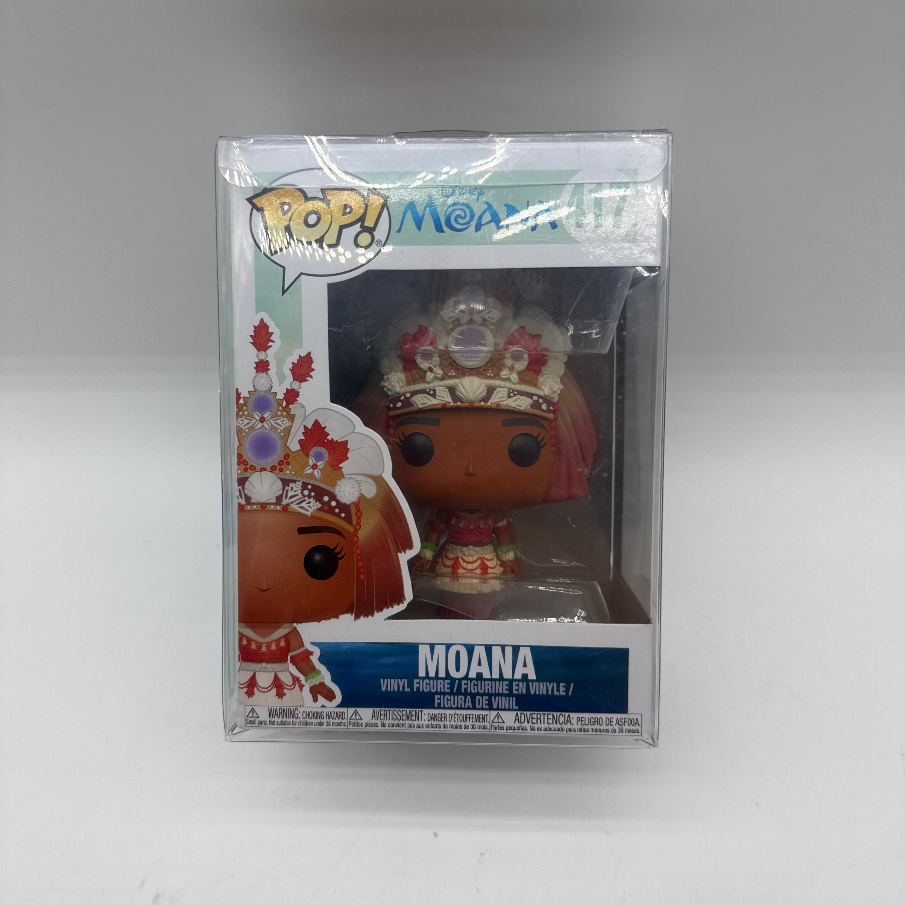 Disney Funko Pop Moana Ceremonial Outfit 417 + Protector