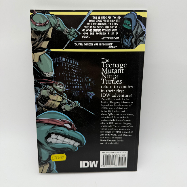 Teenage Mutant Ninja Turtles Volume 1 Change is Constant Book