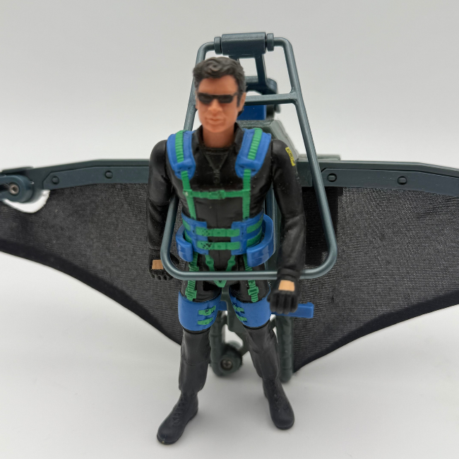 Jurassic Park Kenner The Lost World Ian Malcolm Glider Pack