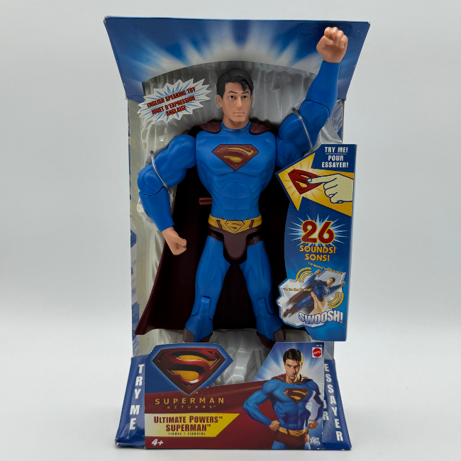 Ultimate Powers Superman 12' Electronic Action Figure