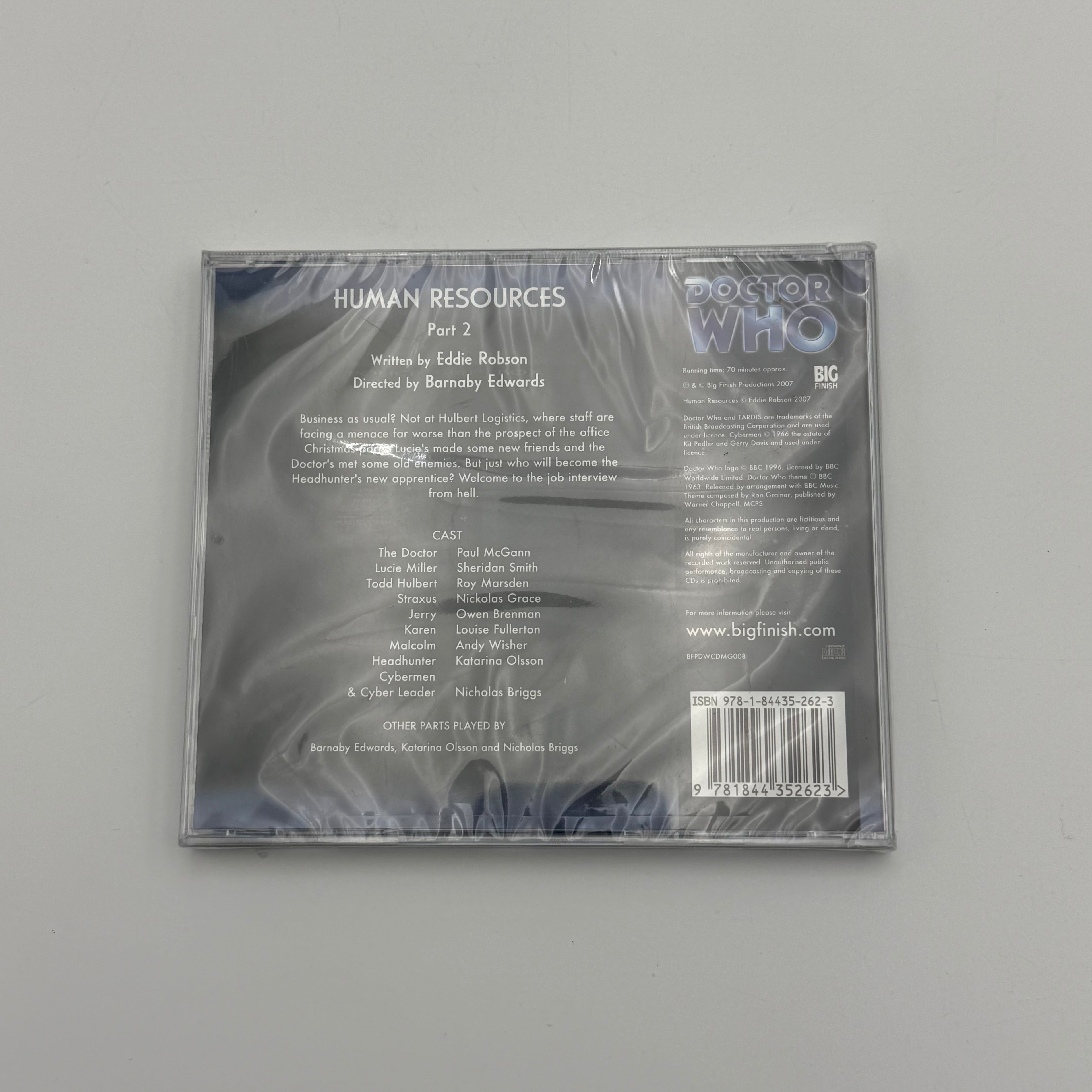 Doctor Who Human Resources Part 2 Audiobook CD