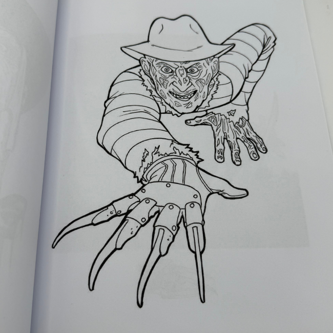 Horror Coloring Book - Friday 13th / Jason / More!