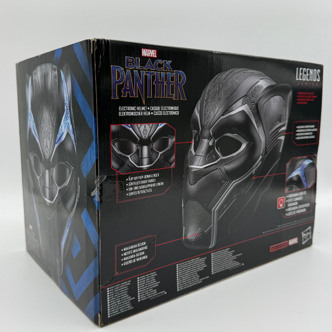Marvel Legends Series Black Panther Premium Electronic Role Play Helmet
