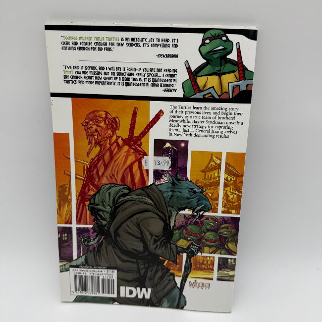 Teenage Mutant Ninja Turtles Volume 2 Enemies Old, Enemies New Book