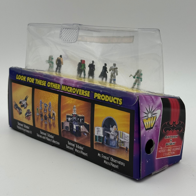 Batman & Robin Microverse Heroes & Villains Playset