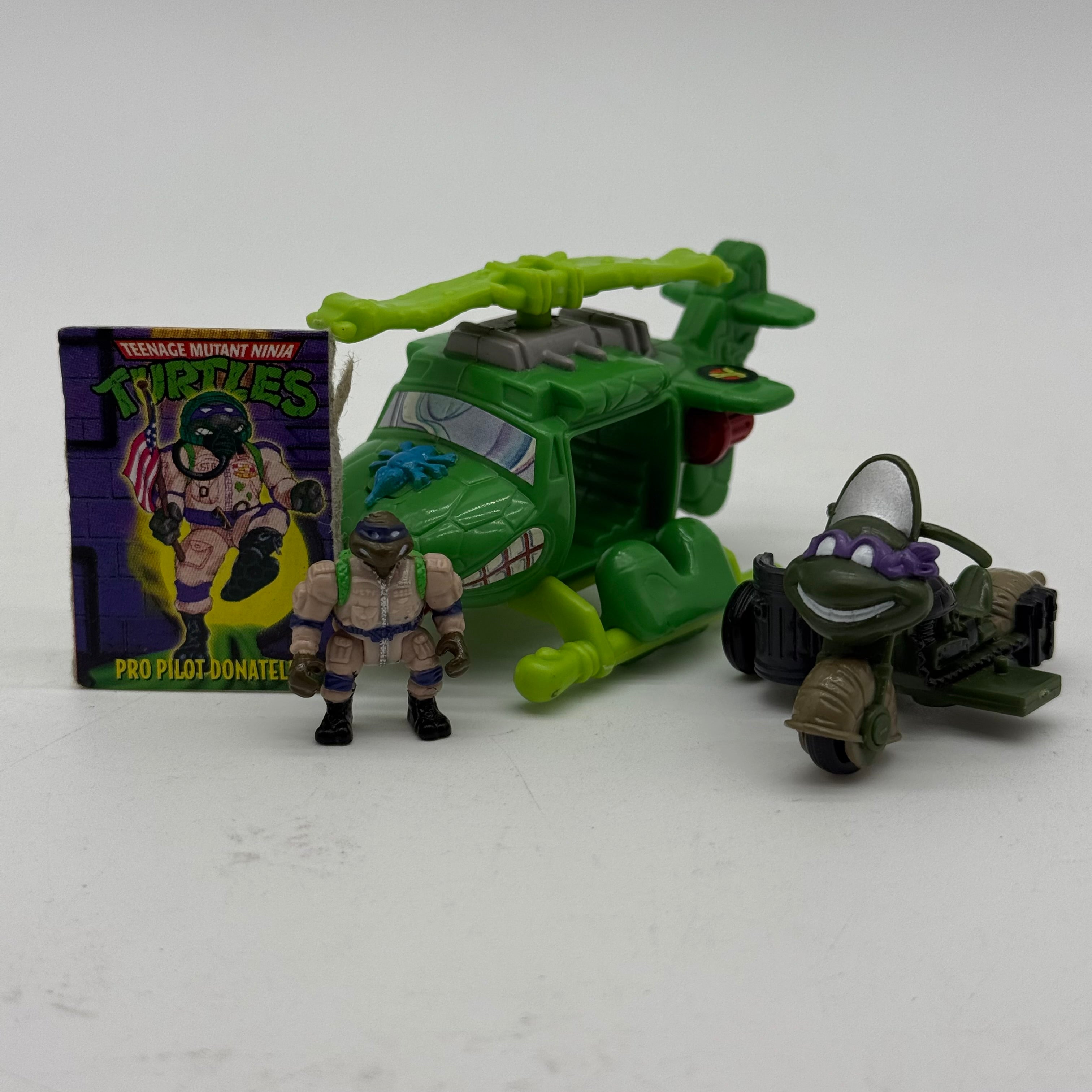 TMNT Turtles Micro Mutants Mutant Military Combo Complete