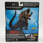 Godzilla MonsterVerse City Destruction Godzilla with Tank