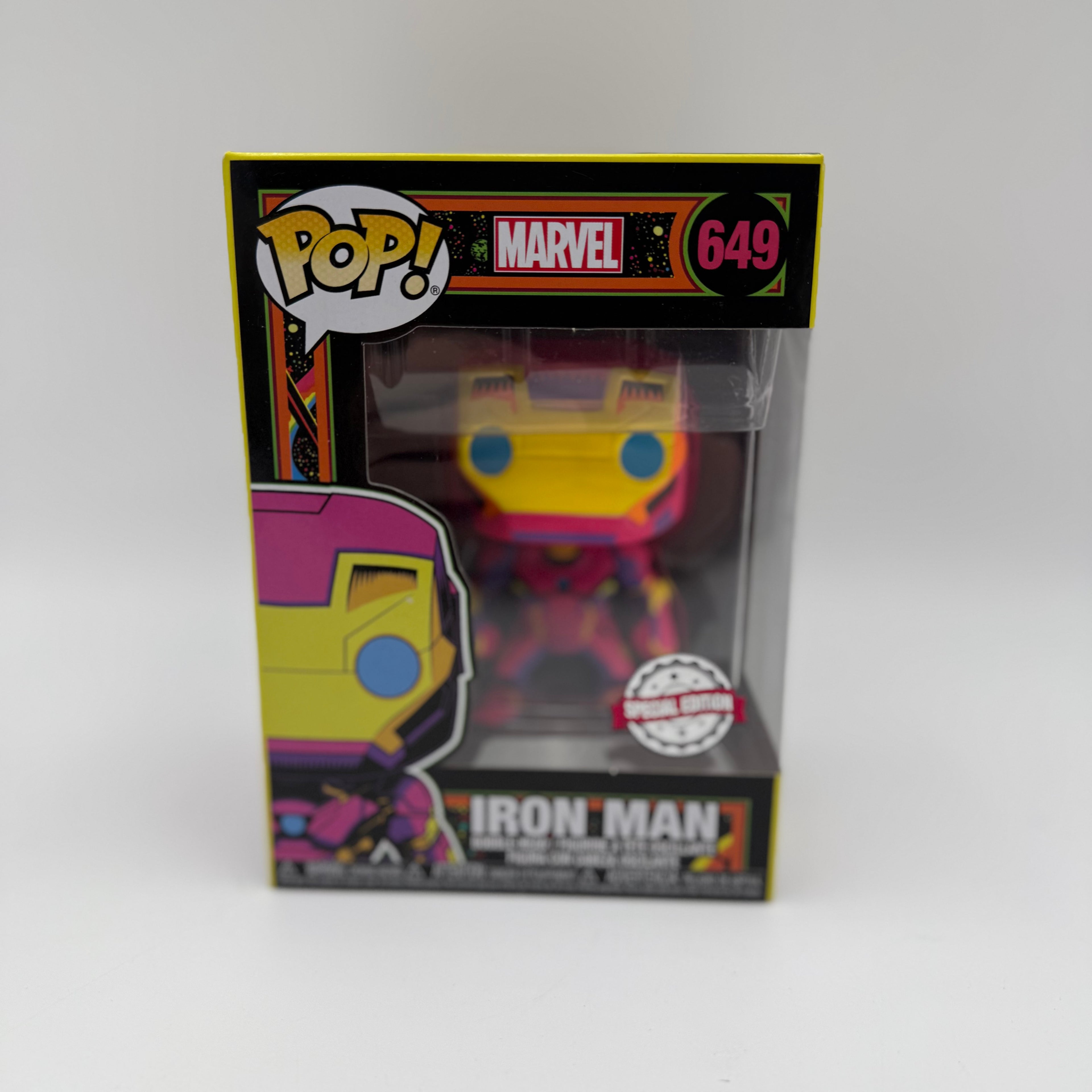 Marvel Funko Pop Iron Man 649 Boxed