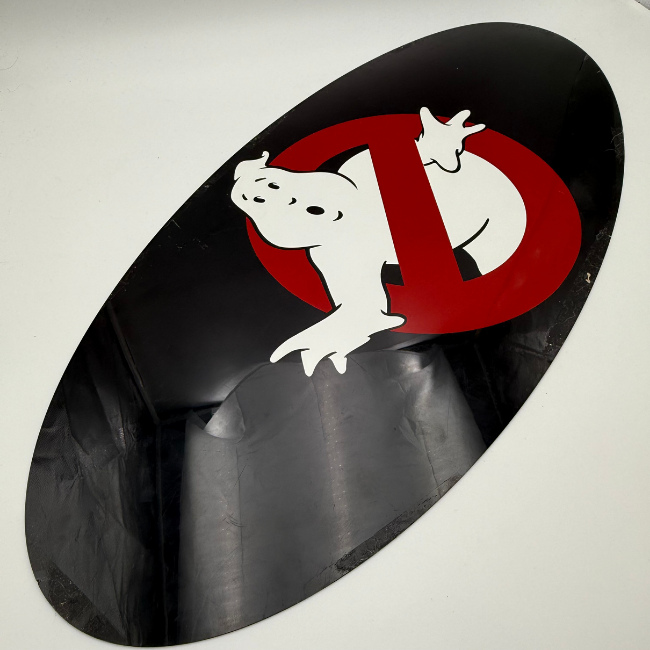Ghostbusters No-Ghost logo wall sign (approx 80cm)