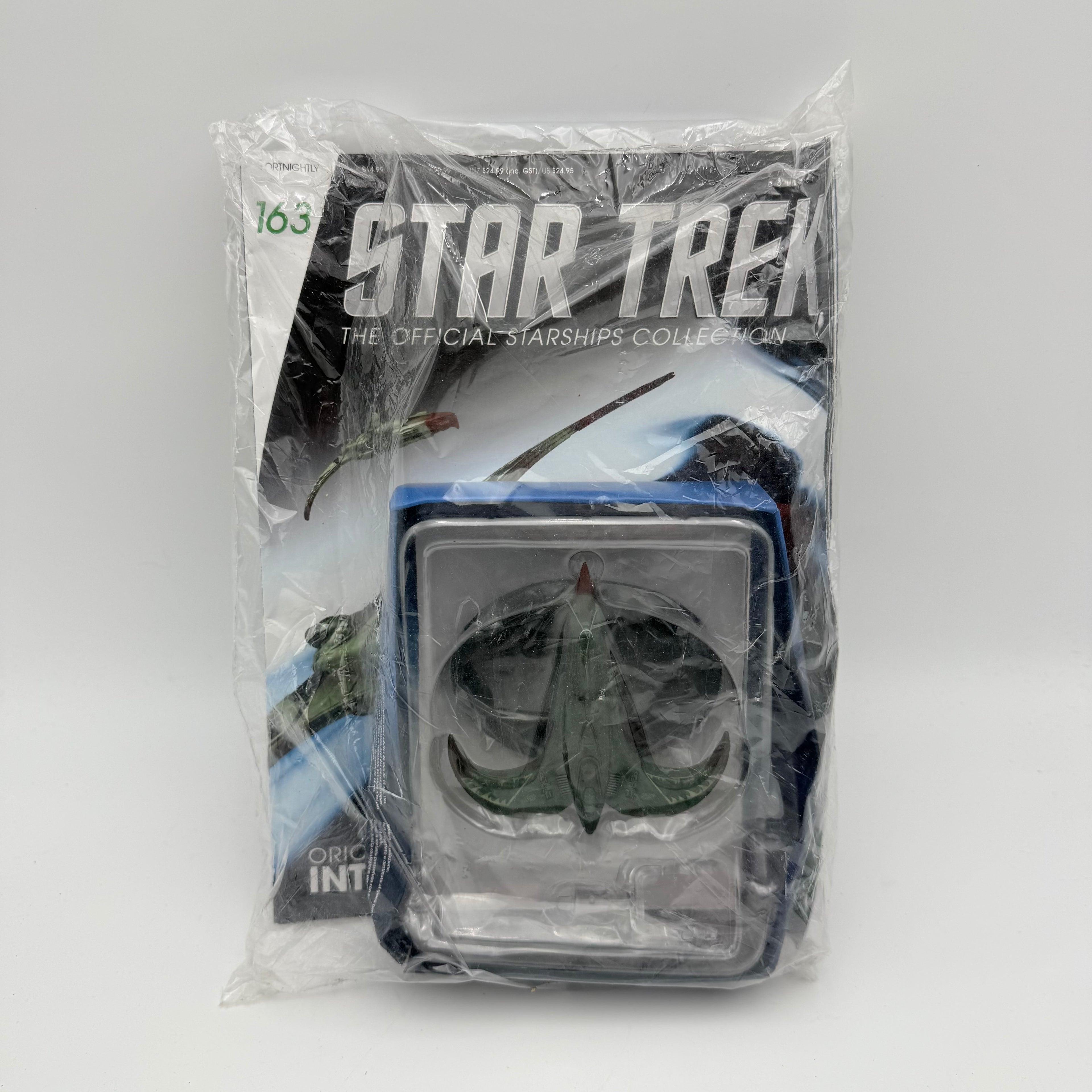 Star Trek Eaglemoss 163 Orion Interceptor Collectors Magazine - Sealed