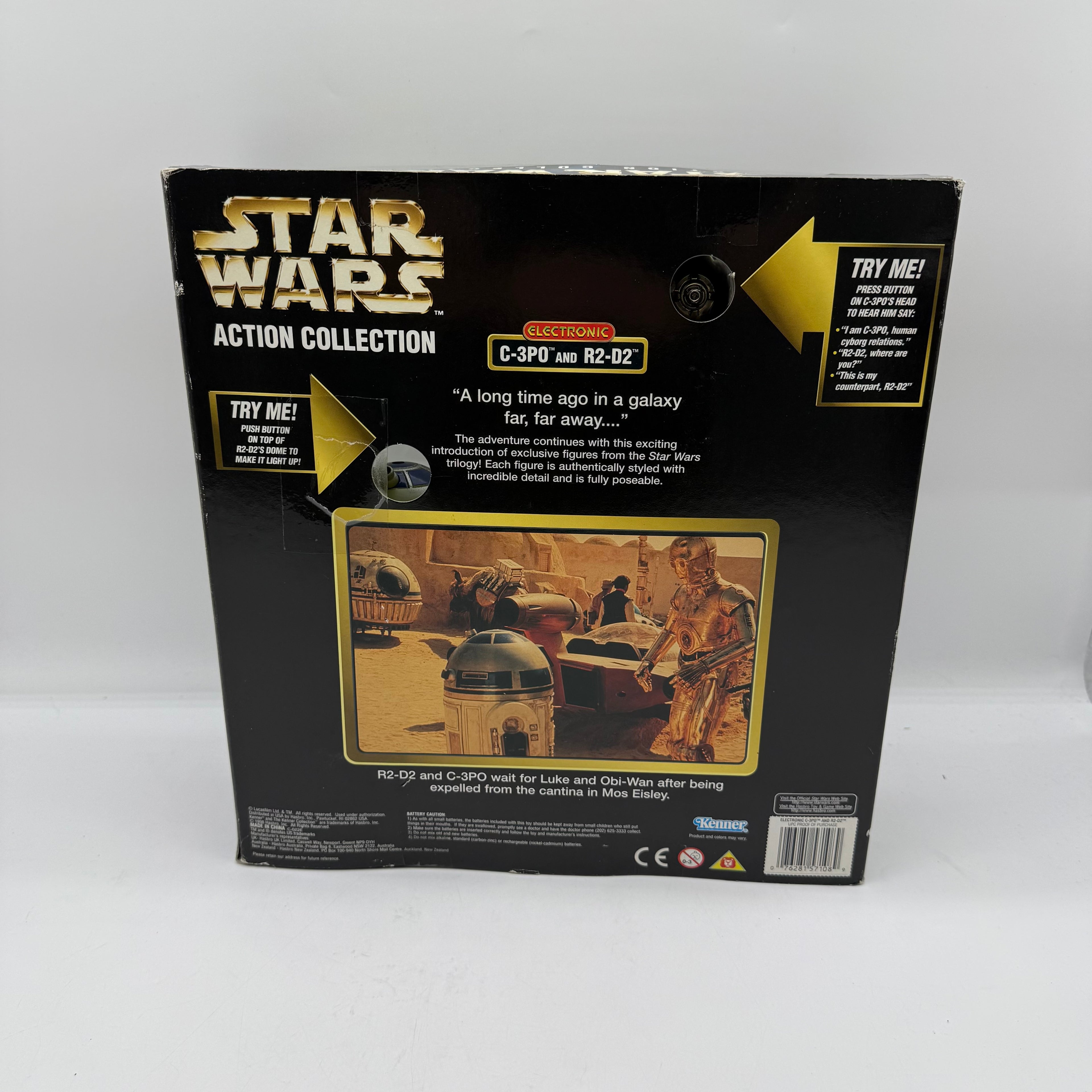 Star Wars 12 inch Electronic R2-D2 & C3PO Sealed
