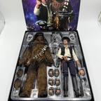 Hot Toys MMS263 Star Wars Han Solo and Chewbacca 1/6 Scale Action Figures
