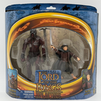 Lord Of The Rings Uruk-Hai and Frodo Action Figures