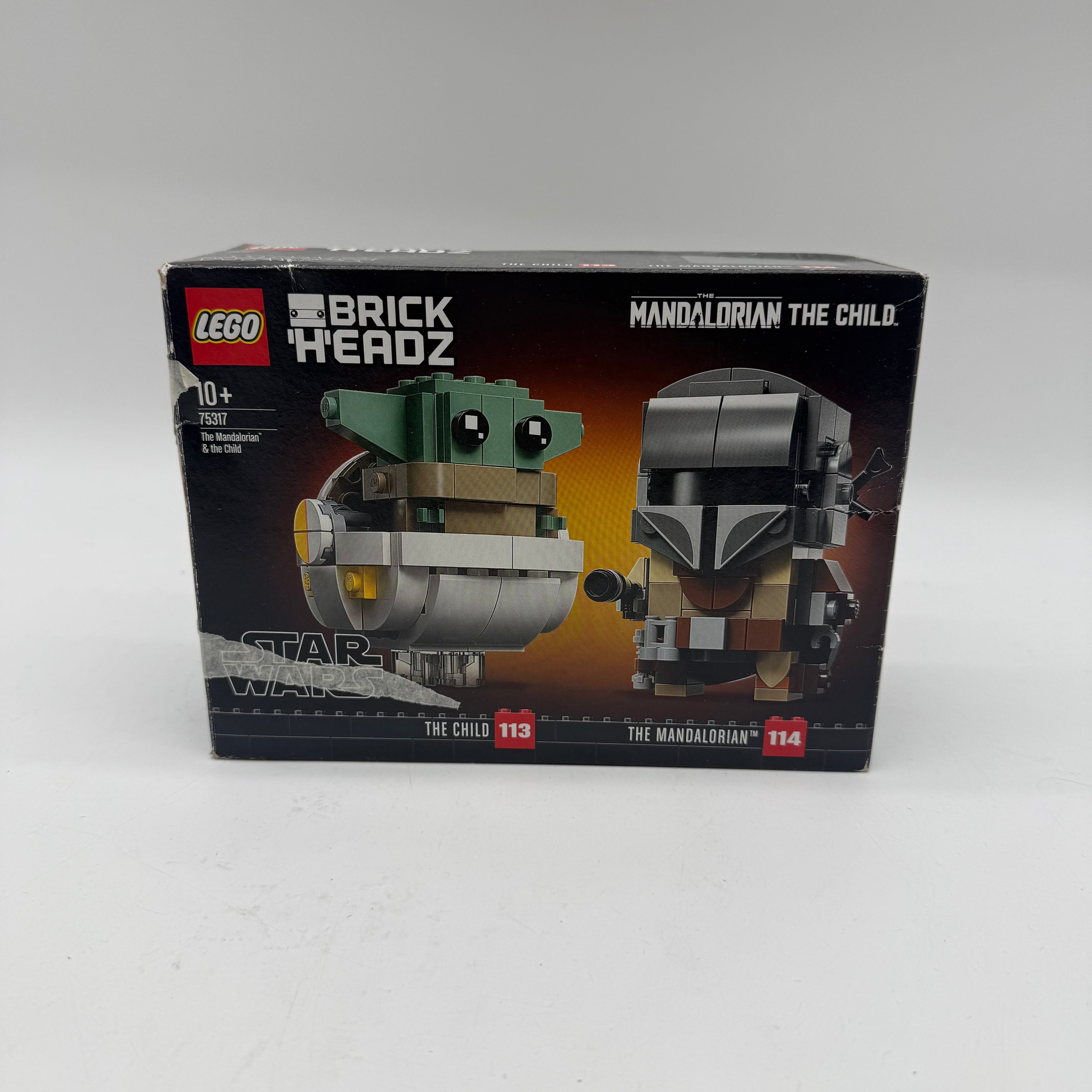 LEGO Brickheadz 75317 Mando and Grogu Boxed Complete