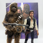 Hot Toys MMS263 Star Wars Han Solo and Chewbacca 1/6 Scale Action Figures
