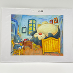 Pokémon Center × Van Gogh Museum Snorlax A3 Poster