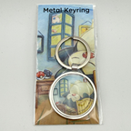 Pokémon Center × Van Gogh Museum Snorlax Keyring